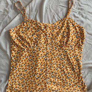 2 for 10! Sunflower Tank Top